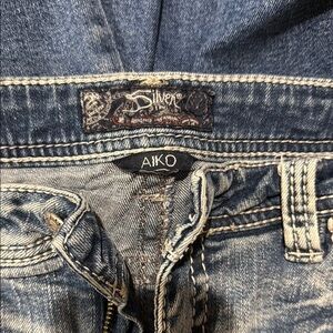 Silver Jeans Blue Classic Denim with Contrast Stitching